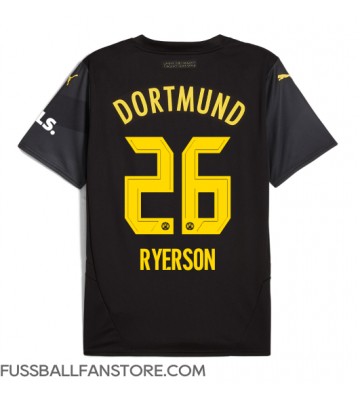 Borussia Dortmund Julian Ryerson #26 Replik Auswärtstrikot 2024-25 Kurzarm